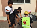 岐阜大学アメフト部来校