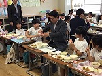 岐阜市長学校訪問