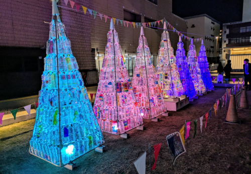 光でつなぐ杜のイルミネーション