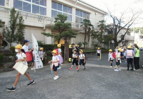 元気なあいさつ