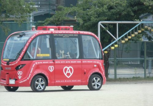 自動運転バスに乗ってみた