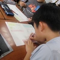 学習している様子を見てもらおう