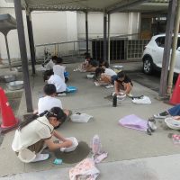 手洗いでゴシゴシ