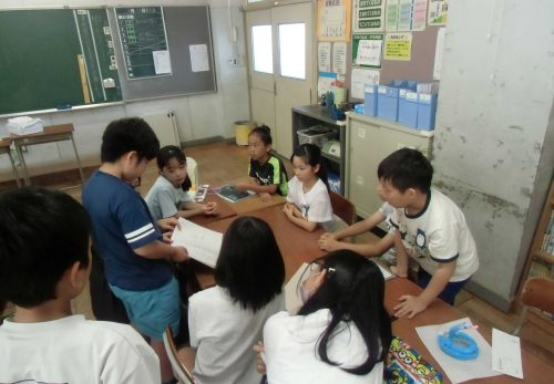 夏休み終了　笑顔で再会