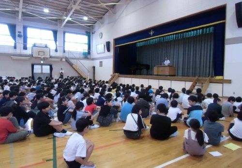 令和7年度後期始業式