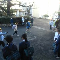 小中あいさつ運動