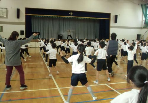 みんなでヒップホップダンス！！