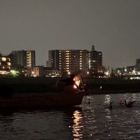 【５年生】鵜飼体験