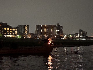 【５年生】鵜飼体験