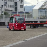 （９月１９日）自動運転バスがやってきた！