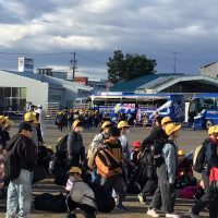 （１０月２８日）野外学習１日目