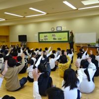 （１１月２０日）ＰＴＡ会長さん、ありがとうございます