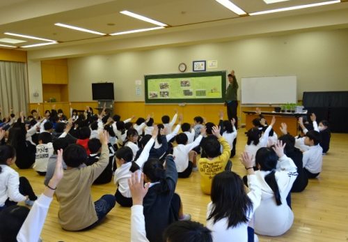 （１１月２０日）ＰＴＡ会長さん、ありがとうございます