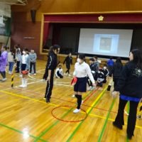 （１１月２５日）オリンピアン講座（新体操）