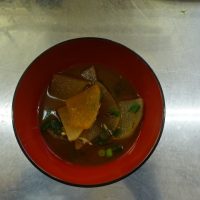 （１１月２６日）おいしい味噌汁作り