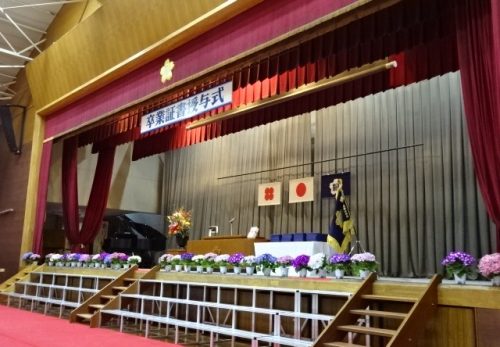 （３月１９日）令和７年度　卒業証書授与式